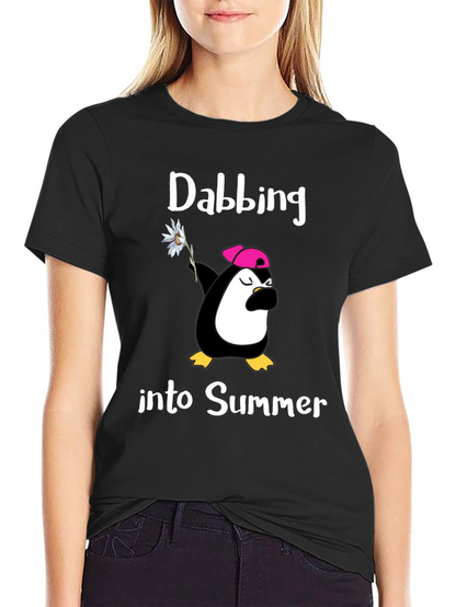 Dabbing Penguin Summer T-Shirt