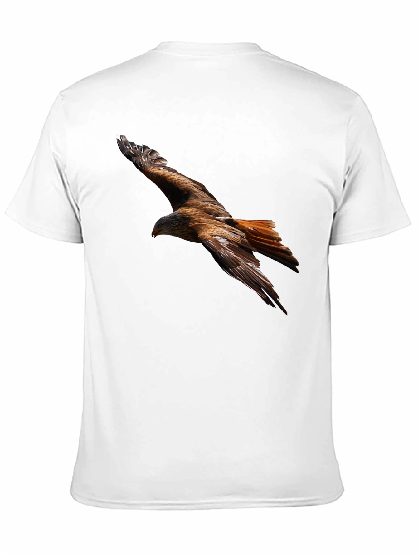 Flying Bird Graphic Black Tee