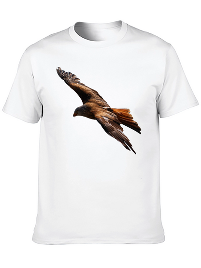 Flying Bird Graphic Black Tee