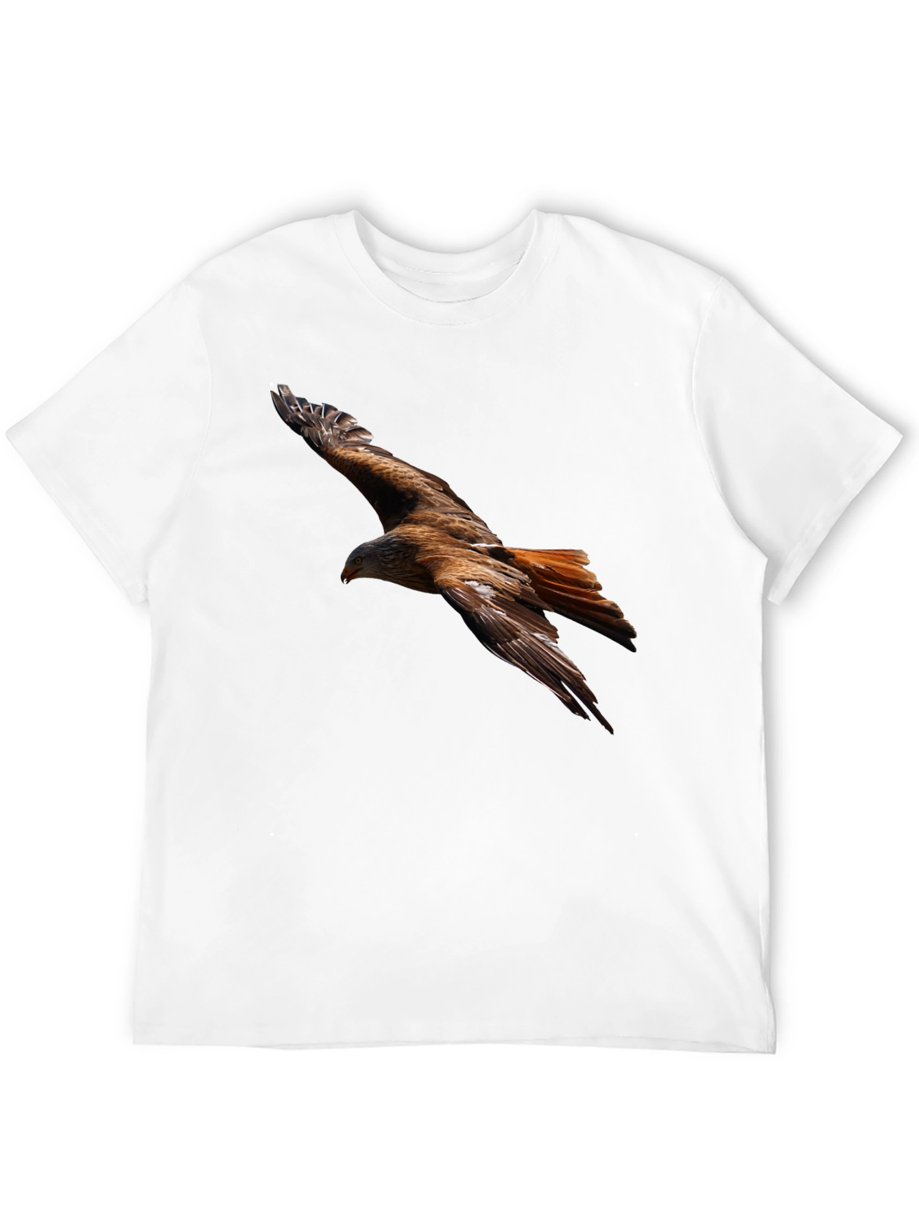 Flying Bird Graphic Black Tee