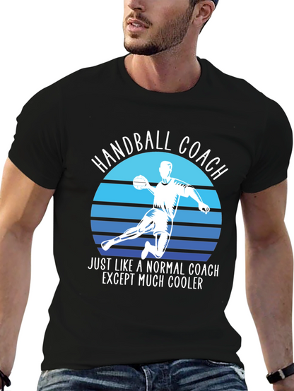 Handball Coach T-Shirt - Cool Graphic Tee