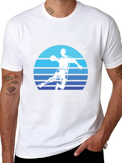 Handball Coach T-Shirt - Cool Graphic Tee