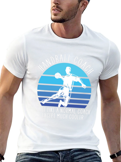 Handball Coach T-Shirt - Cool Graphic Tee