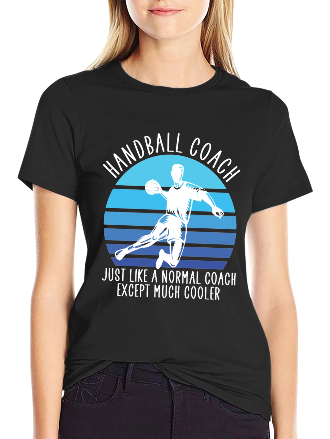 Handball Coach T-Shirt - Cool Graphic Tee
