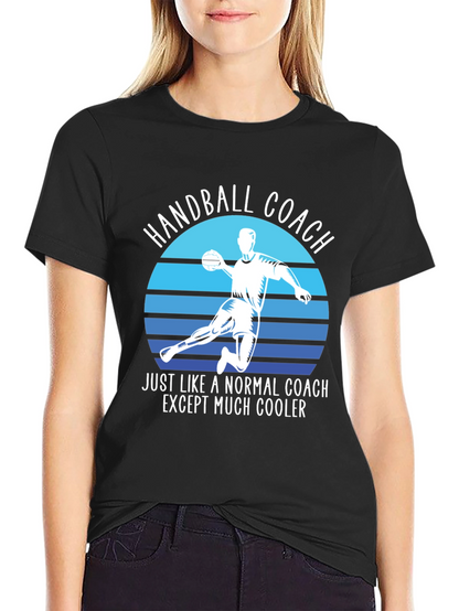 Handball Coach T-Shirt - Cool Graphic Tee