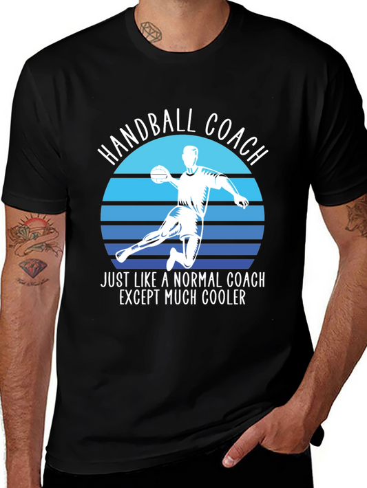 Handball Coach T-Shirt - Cool Graphic Tee