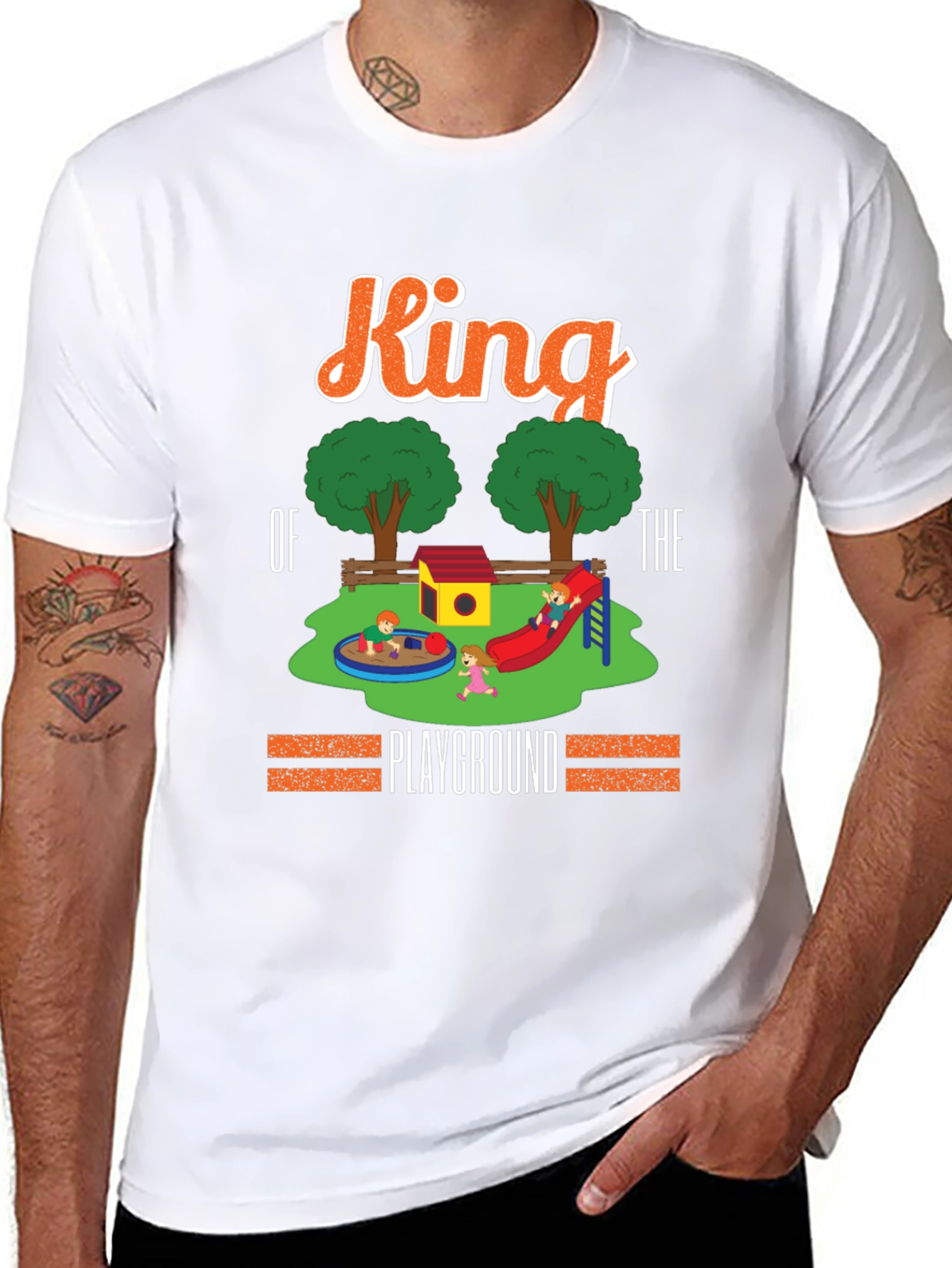 King of the Playground Graphic Tee - Black