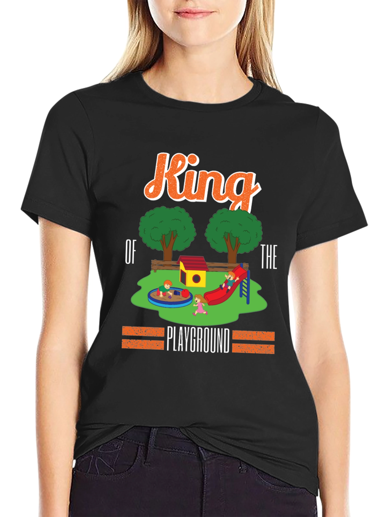 King of the Playground Graphic Tee - Black