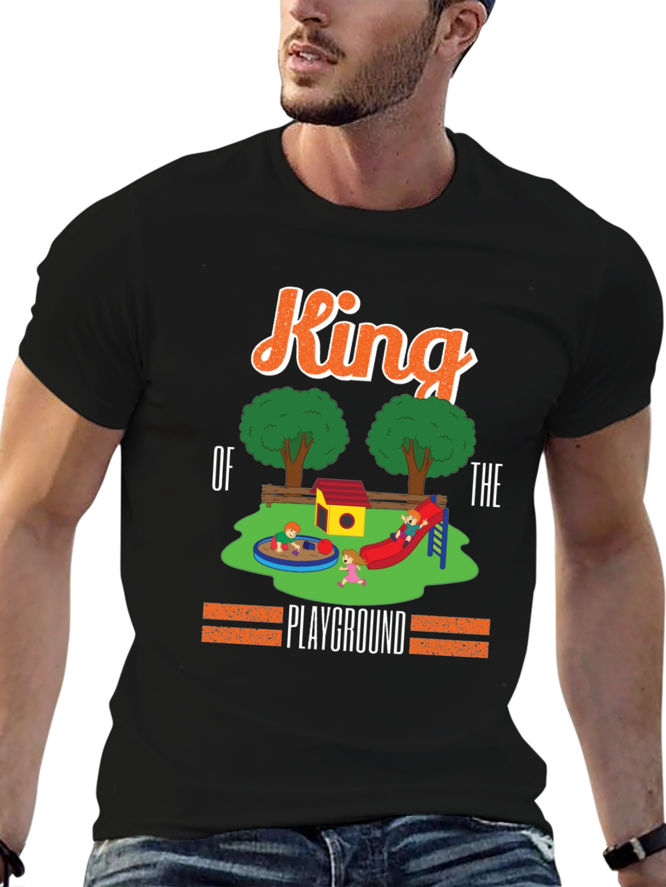 King of the Playground Graphic Tee - Black