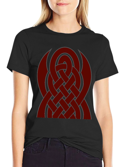 Celtic Knot Graphic Tee - Black