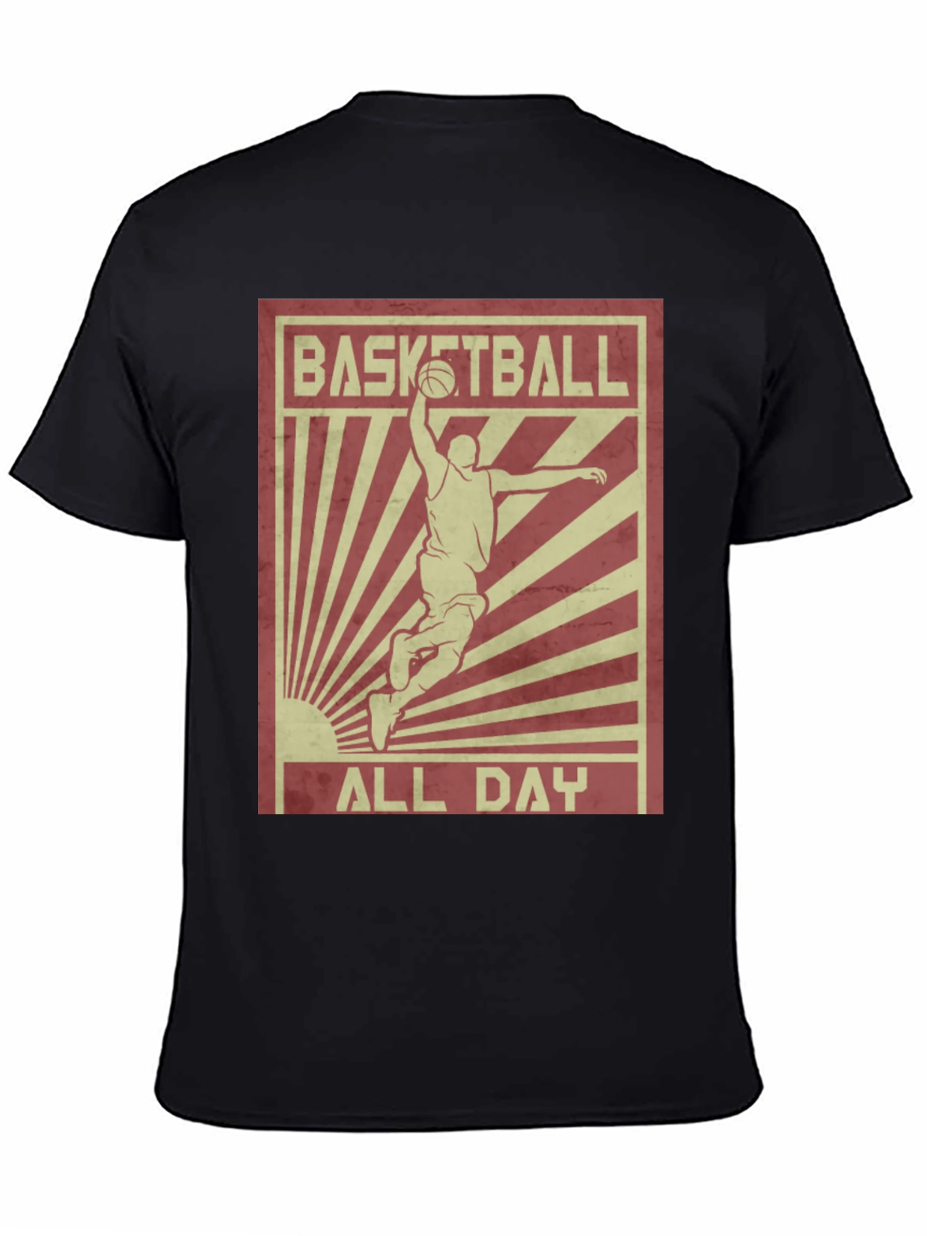 Basketball All Day Graphic T-Shirt
