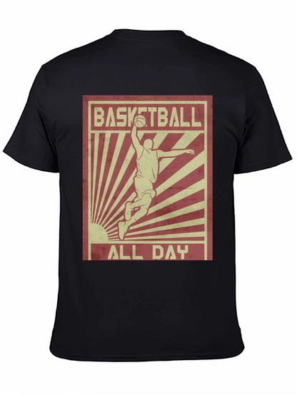 Basketball All Day Graphic T-Shirt