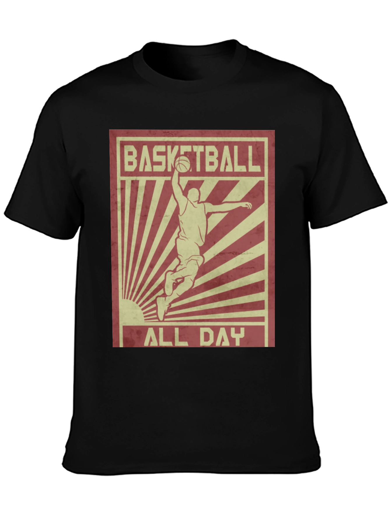 Basketball All Day Graphic T-Shirt