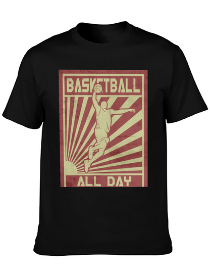 Basketball All Day Graphic T-Shirt