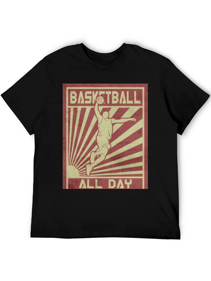 Basketball All Day Graphic T-Shirt