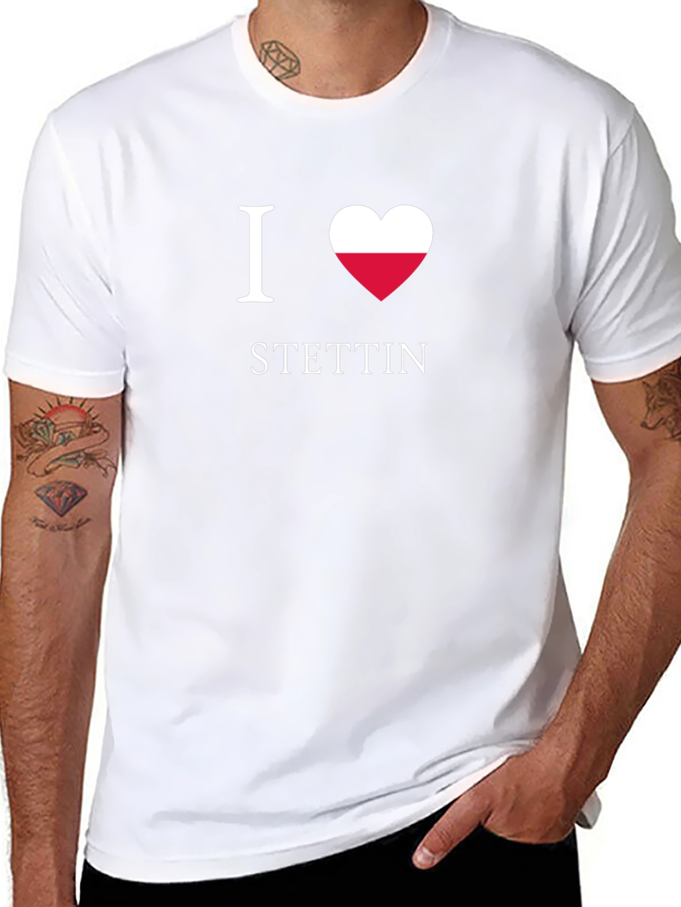 I Heart Szczecin Poland T-Shirt