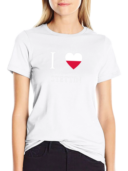 I Heart Szczecin Poland T-Shirt