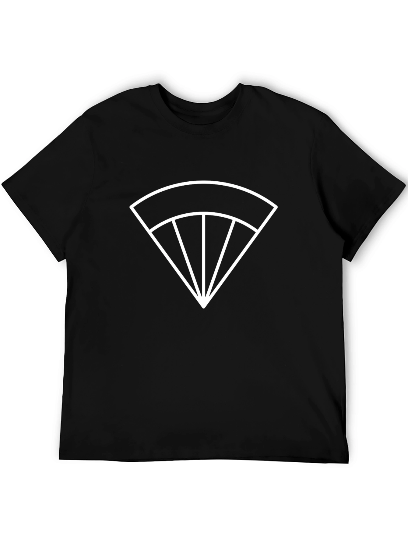 Parachute Graphic Black T-Shirt