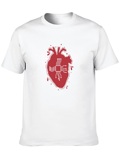 Tech Heart T-Shirt - Black