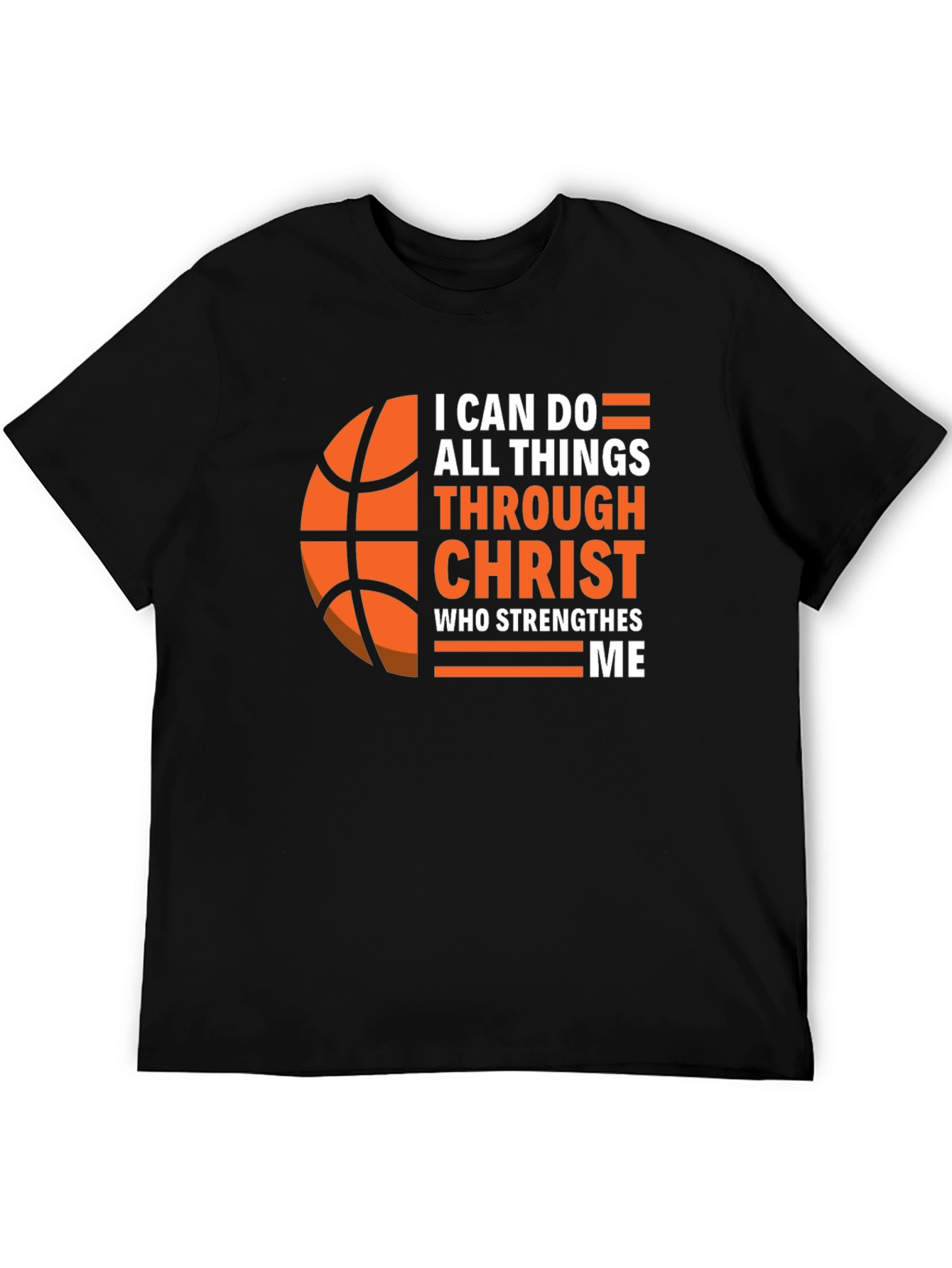 I Can Do All Things Christ Basketball Graphic Tee