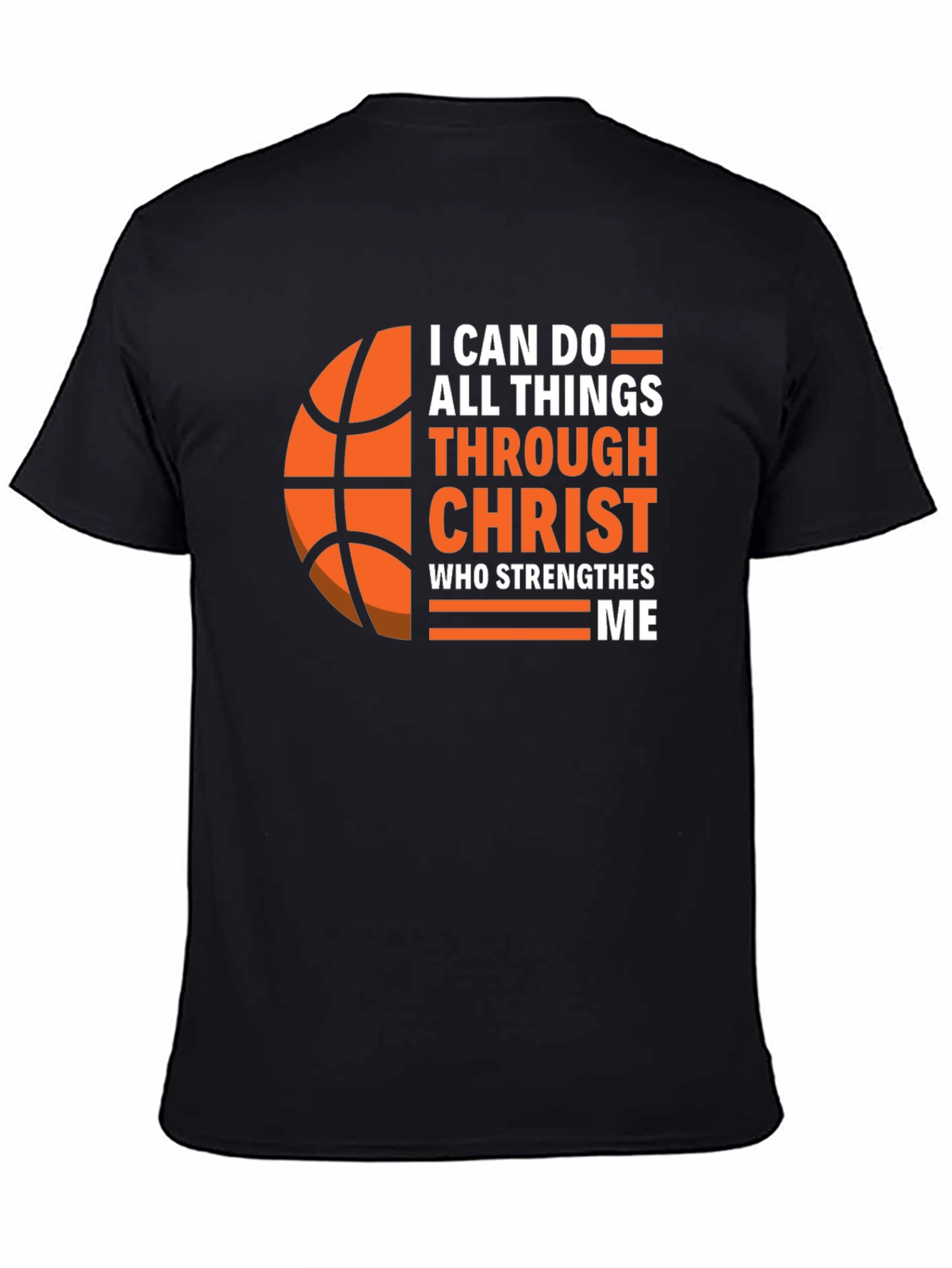 I Can Do All Things Christ Basketball Graphic Tee
