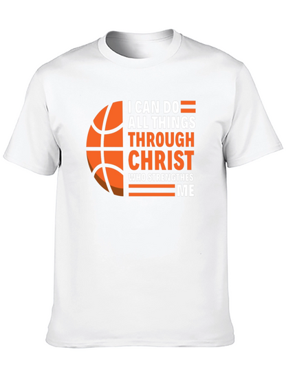 I Can Do All Things Christ Basketball Graphic Tee