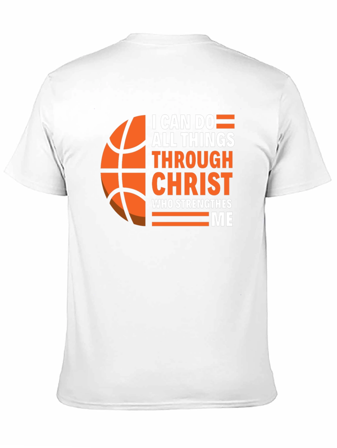 I Can Do All Things Christ Basketball Graphic Tee
