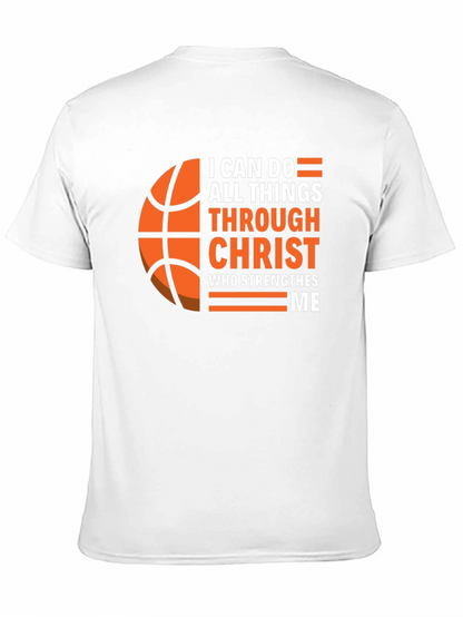 I Can Do All Things Christ Basketball Graphic Tee
