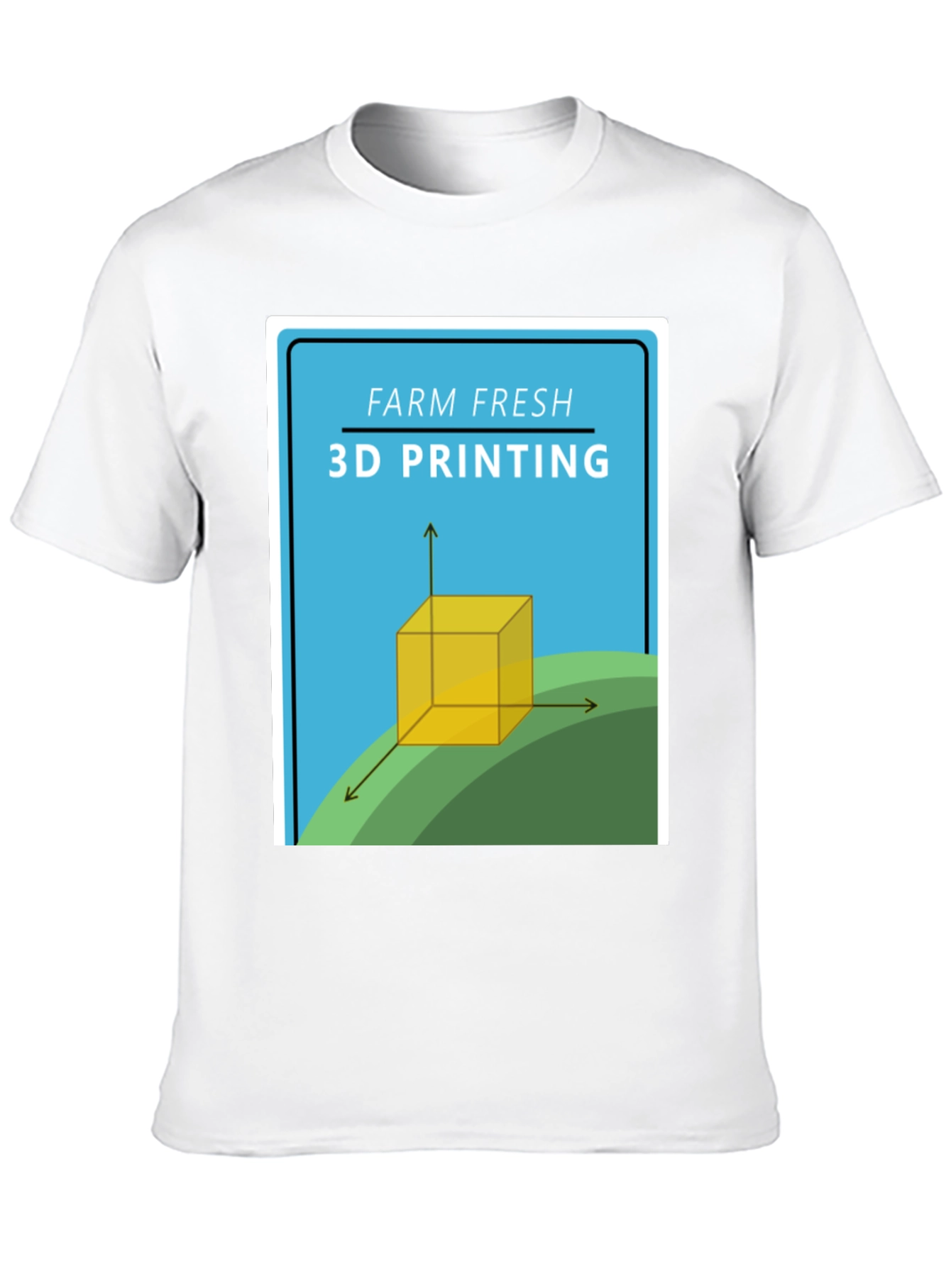 Farm Fresh 3D Printing T-Shirt