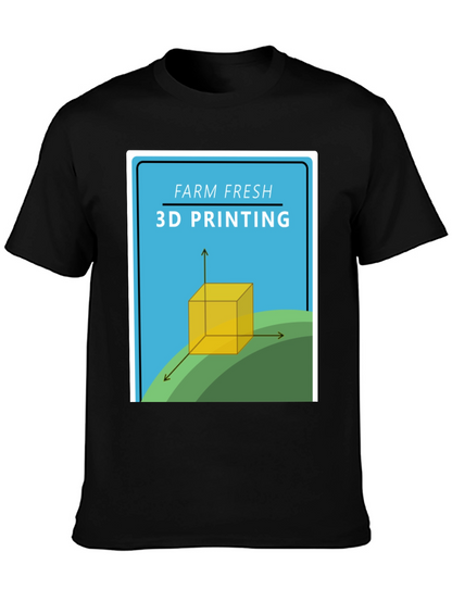 Farm Fresh 3D Printing T-Shirt