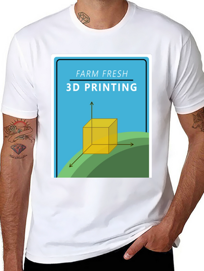 Farm Fresh 3D Printing T-Shirt