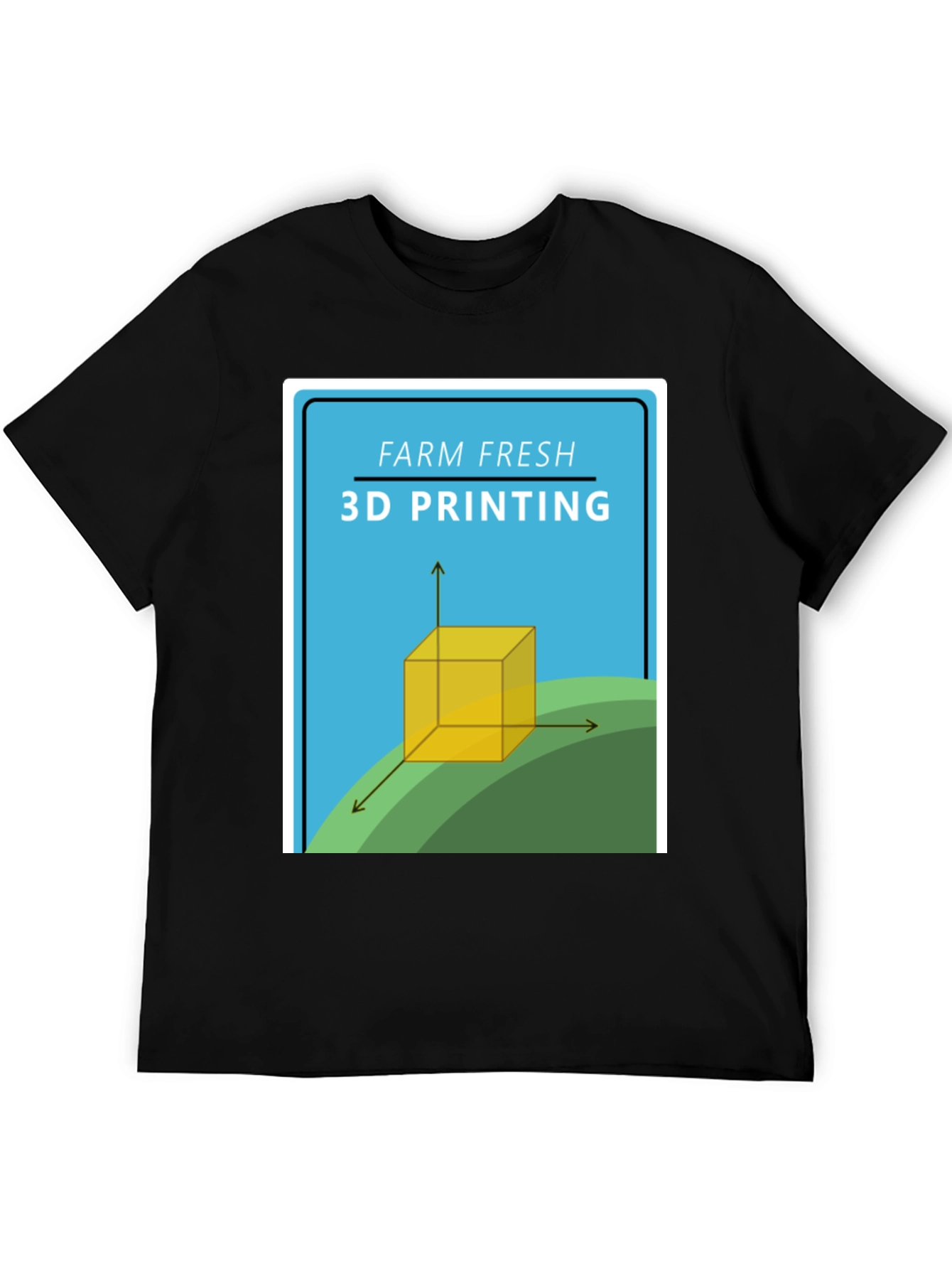 Farm Fresh 3D Printing T-Shirt