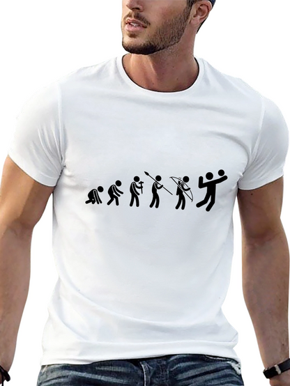 Evolution of Sport T-Shirt - Funny Volleyball Tee
