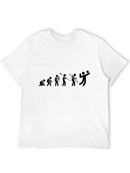 Evolution of Sport T-Shirt - Funny Volleyball Tee