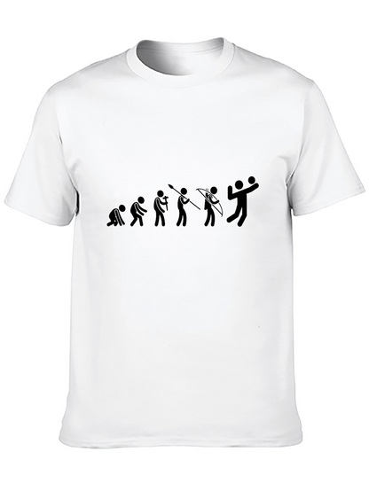 Evolution of Sport T-Shirt - Funny Volleyball Tee