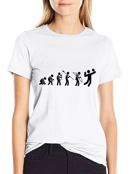 Evolution of Sport T-Shirt - Funny Volleyball Tee