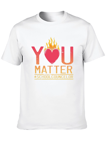 You Matter School Counselor T-Shirt