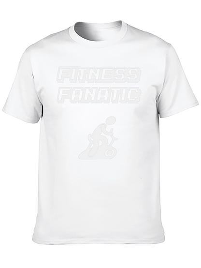 Fitness Fanatic Black T-Shirt