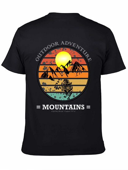 Outdoor Adventure Mountains Graphic Tee