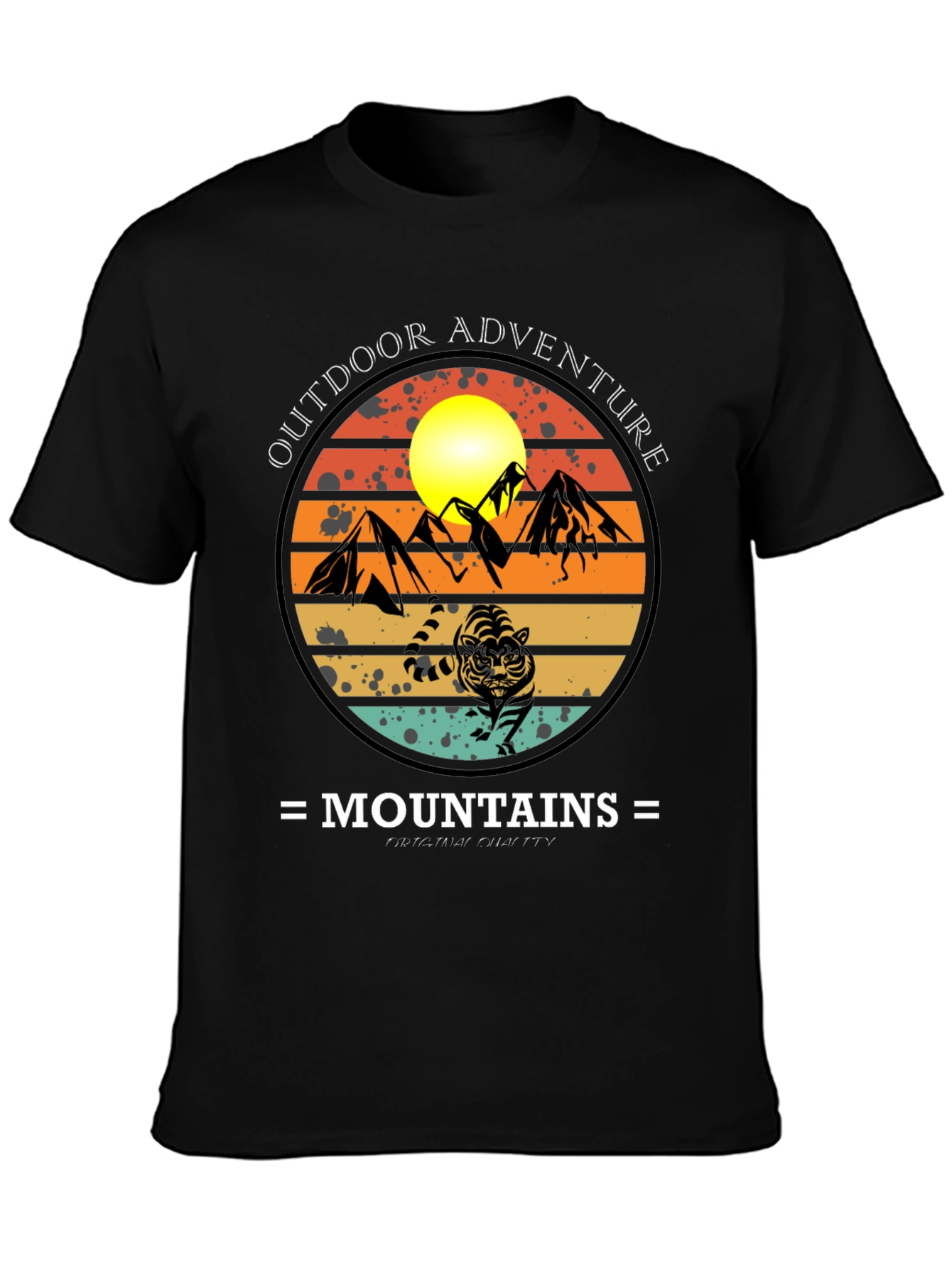Outdoor Adventure Mountains Graphic Tee