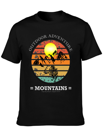 Outdoor Adventure Mountains Graphic Tee