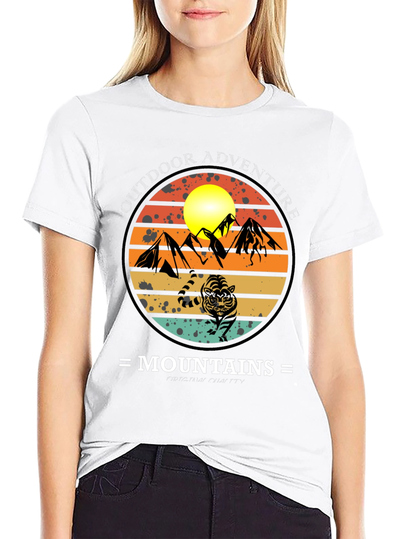 Outdoor Adventure Mountains Graphic Tee