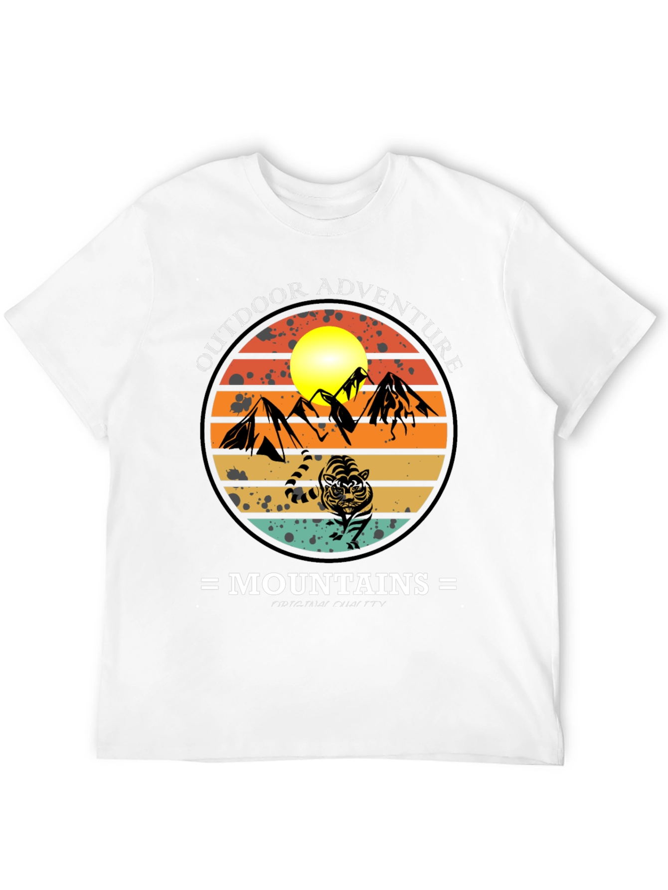 Outdoor Adventure Mountains Graphic Tee