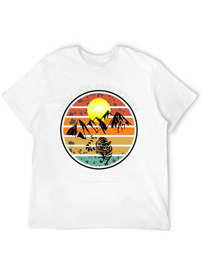 Outdoor Adventure Mountains Graphic Tee