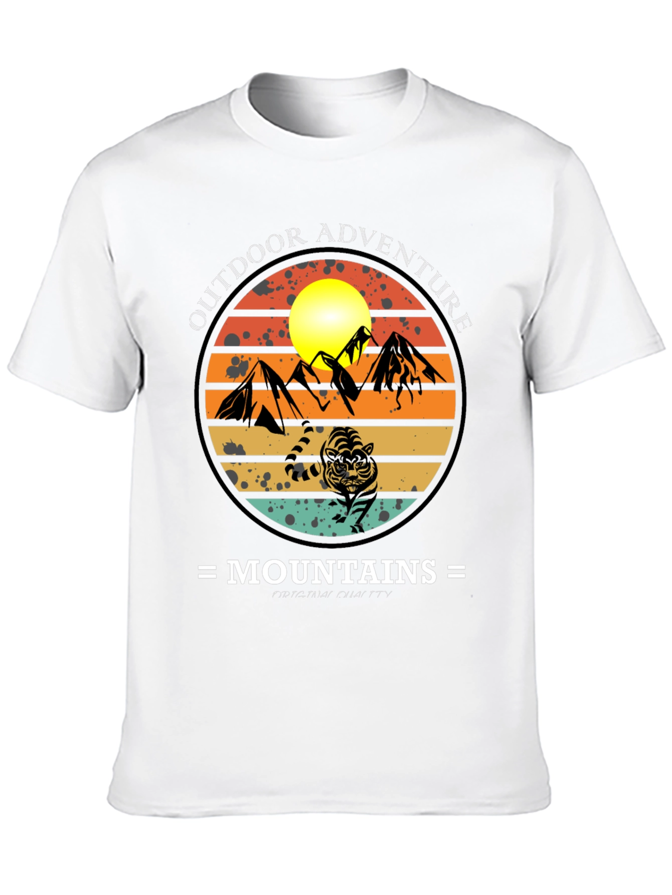 Outdoor Adventure Mountains Graphic Tee