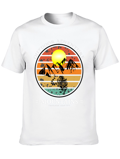 Outdoor Adventure Mountains Graphic Tee