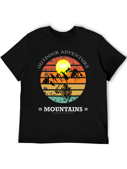 Outdoor Adventure Mountains Graphic Tee