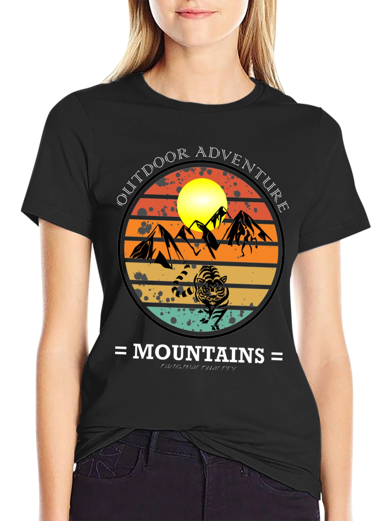 Outdoor Adventure Mountains Graphic Tee