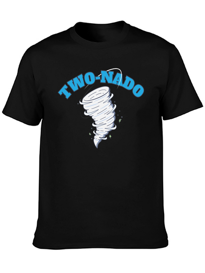 Two-Nado Graphic Tee - Hilarious Tornado T-Shirt
