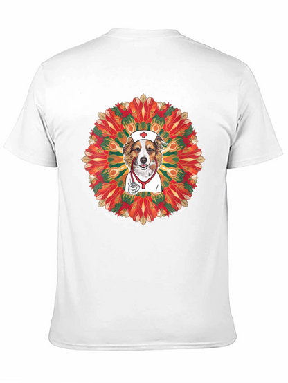 Dog Nurse Mandala T-Shirt